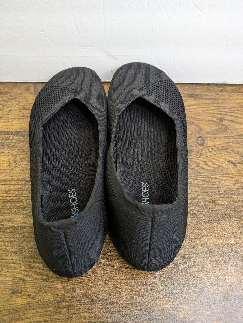 Xero Shoes Phoenix Knit Ballet Flats 9 Black Slip On Lightweight Casual Minimali - Picture 5 of 10